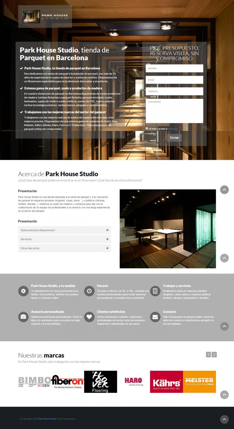 Campaña SEM Park House Studio